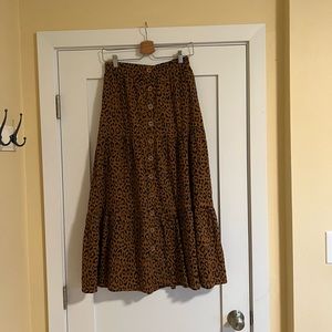 Emerson Fry Leopard Skirt